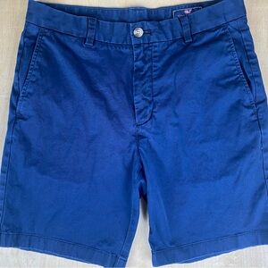Vineyard Vines Breaker Shorts Mens 32 Navy Blue.